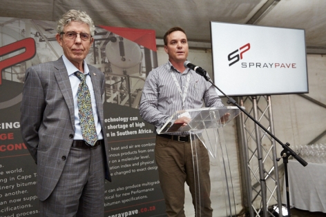 SprayPave Convertor Launch